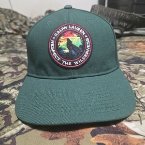 Polo Ralph Lauren Wolf Wilderness Patch Cap